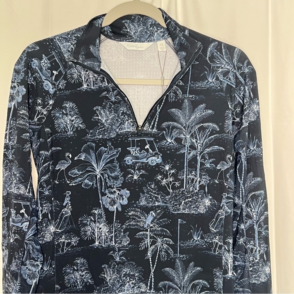 Walter Hagen women’s Long Sleeve Qtr Zip Golf Shirt Performance XS - Picture 8 of 8